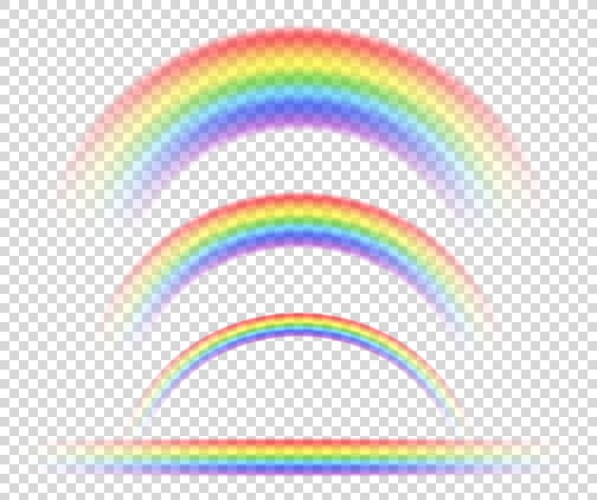 3d rainbow Royalty Free Vector Image - VectorStock