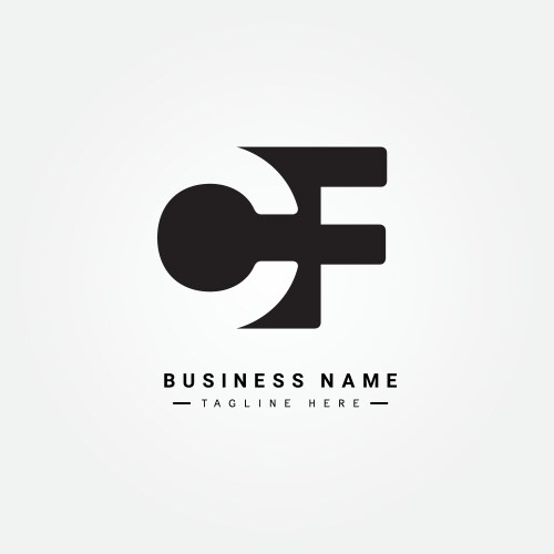 Ce c e letter logo design creative icon modern Vector Image