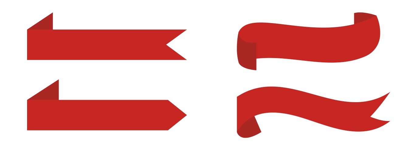 Straight Ribbon Banner Clip Art Free Ribbon Banner Vector Images