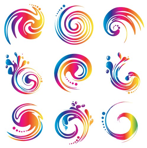 abstract symbols vector