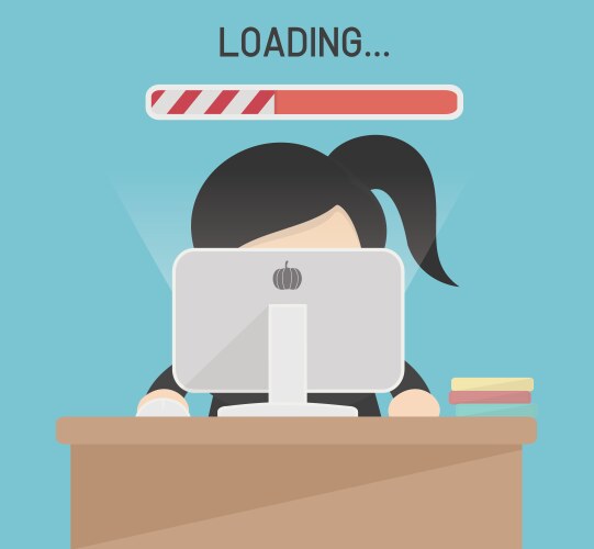 System Slow Vector Fast and slow Royalty Free Vector Image - VectorStock