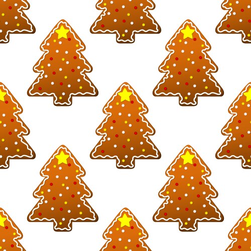 Gingerbread Seamless Pattern Vector Images (over 4,900)