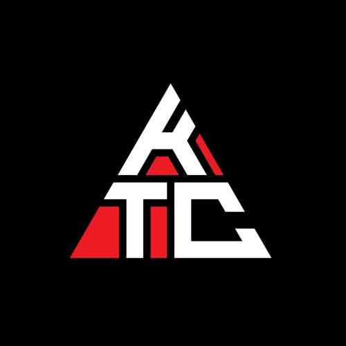 Logo Ktc Raccing Ktc logo letter design – Royalty-Free Vector | VectorStock
