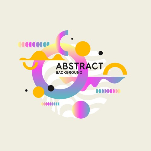 abstract background with simple elements an image vector image