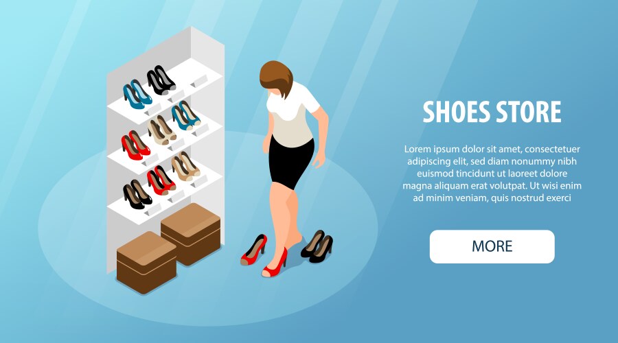 Business store managemen system Royalty Free Vector Image