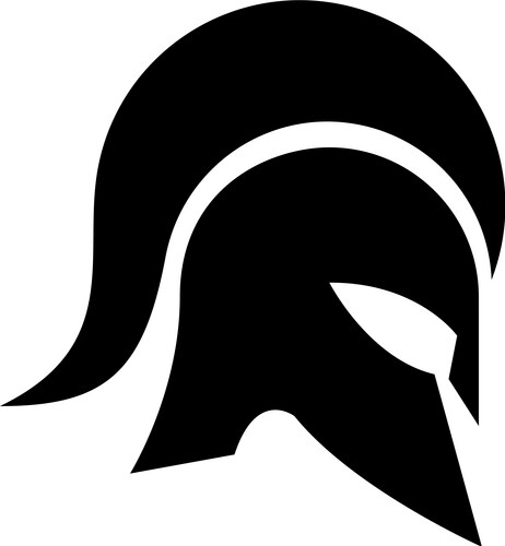 Spartan helmet Vector Image