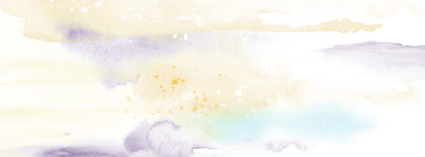 Watercolor Sky Gradient Vector Image