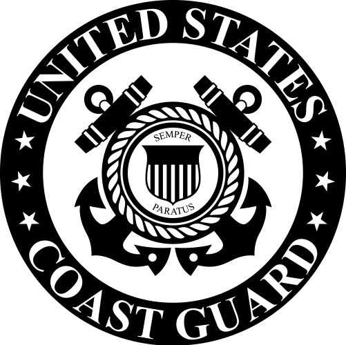 United States Coast Guard Seal Vector Image