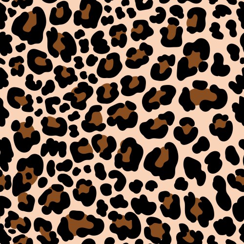 Leopard seamless print Royalty Free Vector Image