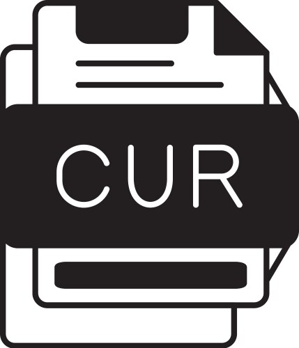 Cur icon vector image