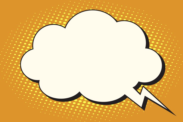 Free Comic Cloud Vector Images (over 3,100)