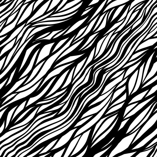 Seamless black and white pattern Royalty Free Vector Image