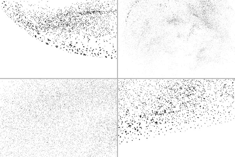 Black realistic texture overlay Royalty Free Vector Image