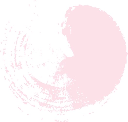 Brush effect abstract circle shape Royalty Free Vector Image