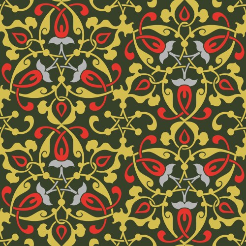 Retro ornament pattern Royalty Free Vector Image