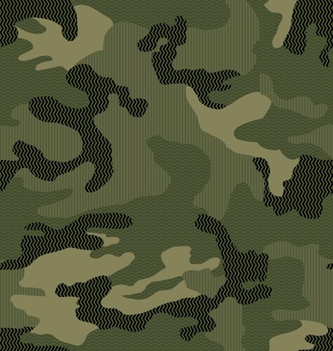 Woodland army camouflage seamless pattern Vector Image