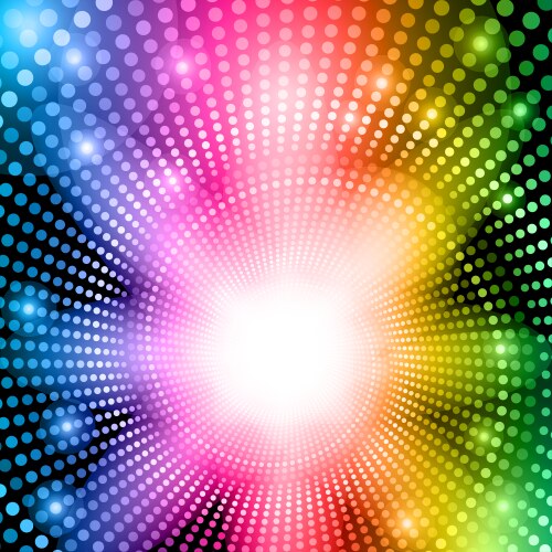 Abstract rainbow background Royalty Free Vector Image