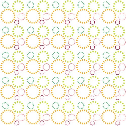 Blue abstract line art circles horizontal Vector Image
