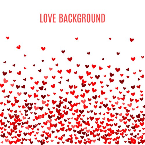 Heart background Royalty Free Vector Image - VectorStock