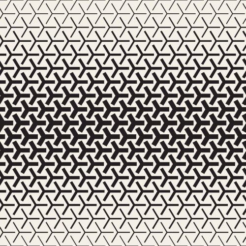 Triangular Lattice Pattern vector image