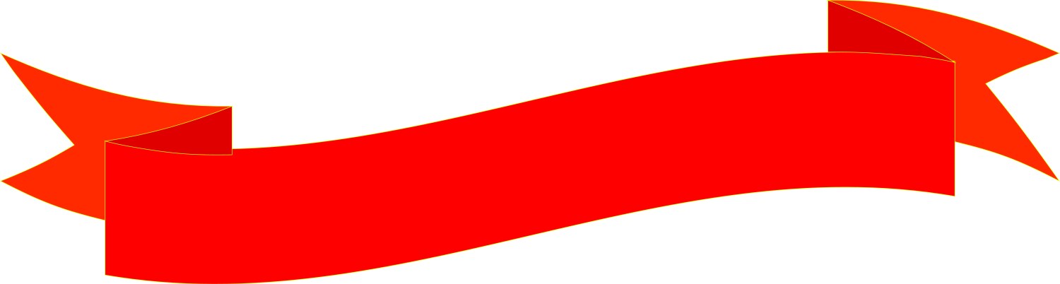Welcome curved red ribbon Royalty Free Vector Image