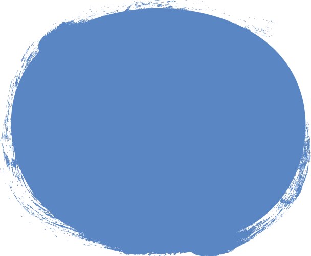 Brush effect abstract circle shape Royalty Free Vector Image