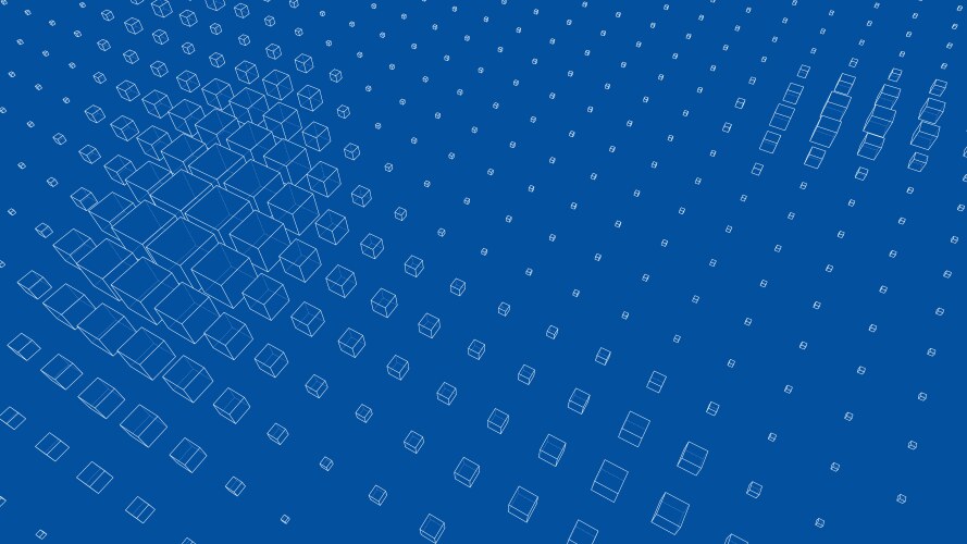 Abstract boxes background Royalty Free Vector Image