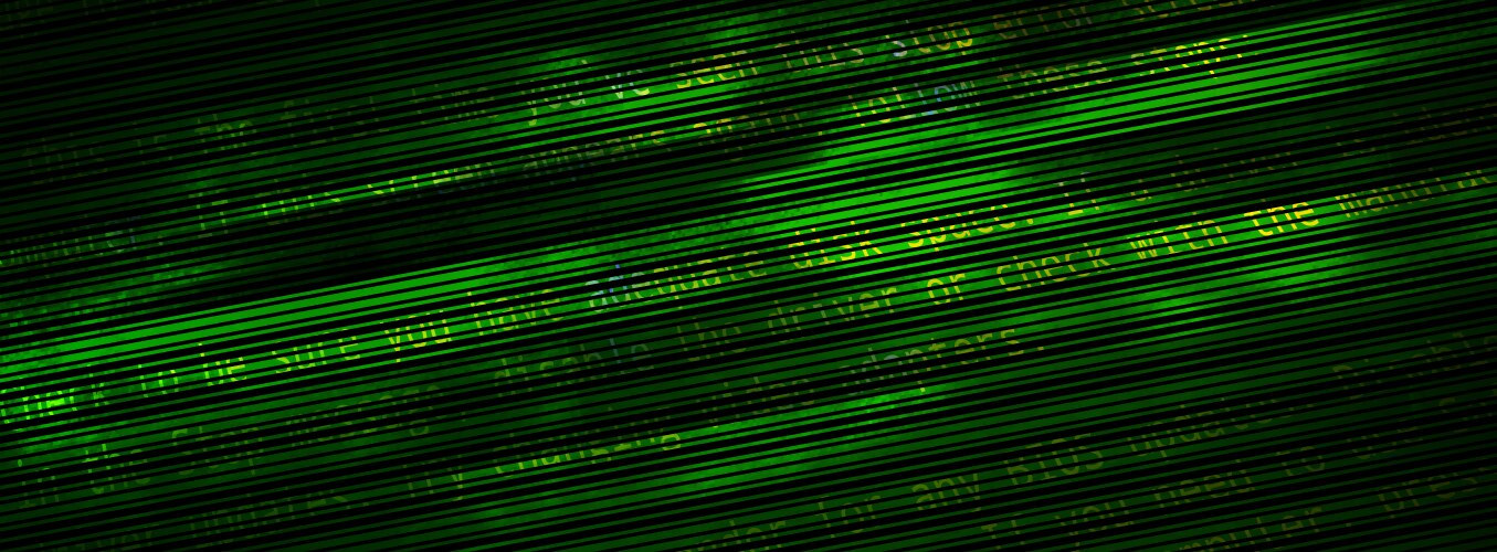 Matrix Digital Binary Code Background vector image