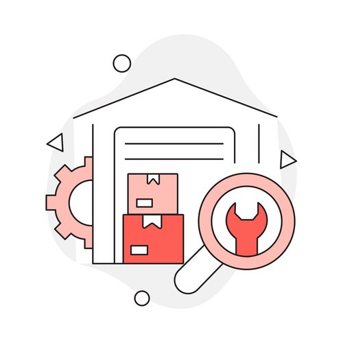 RFID Inventory Management Icon – Royalty-Free Vector | VectorStock
