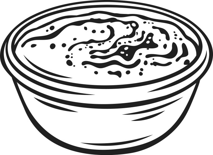 Turkish Sutlac Dessert Vector Image