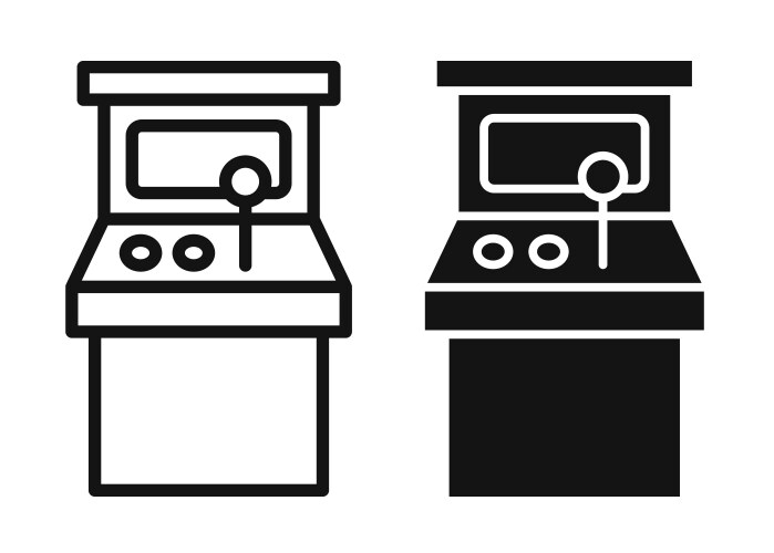 Arcade Machine Pixel Art Vector Images (over 740)