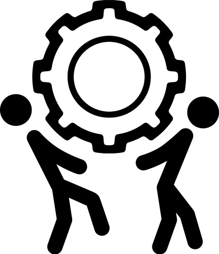 Global support icon flat design – Royalty-Free Vector | VectorStock