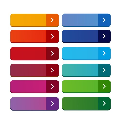 Empty web button set Royalty Free Vector Image
