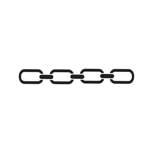 Chain logo Royalty Free Vector Image - VectorStock