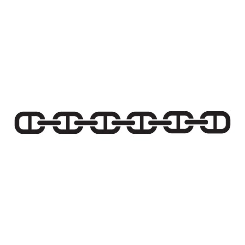 Chain logo Royalty Free Vector Image - VectorStock