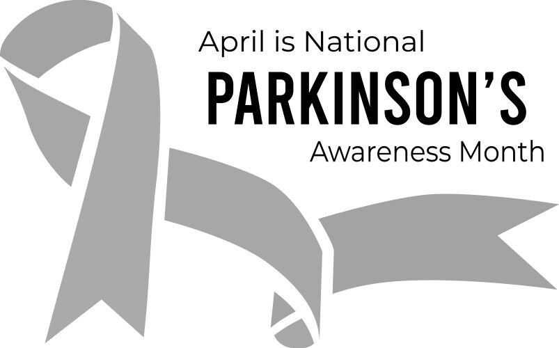 National parkinsons awareness month Vector Image