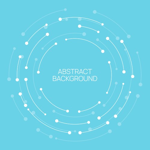 Magic light white ring background Royalty Free Vector Image