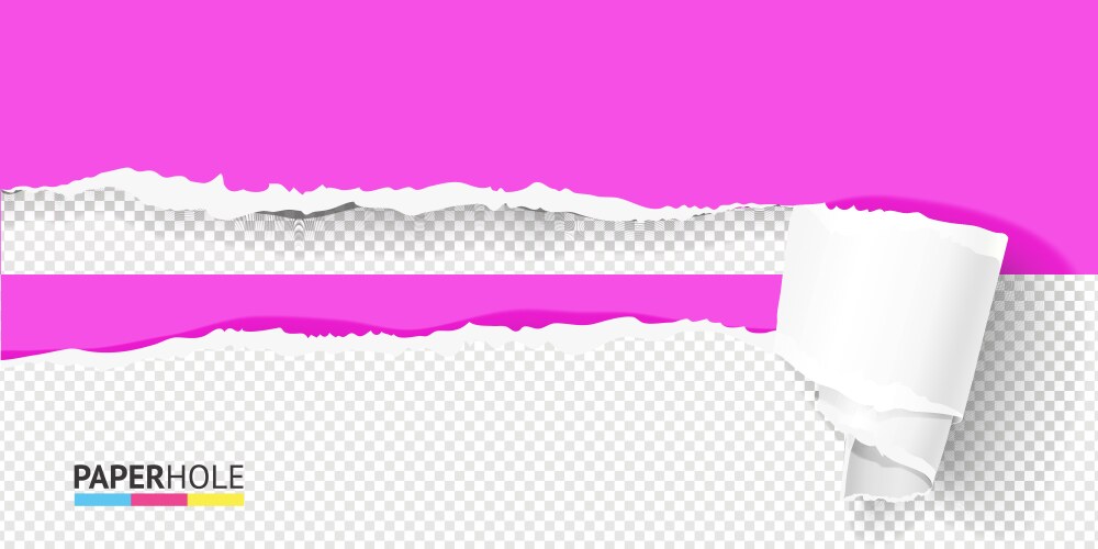 Blank advertisement with tear off tabs v Vector Image