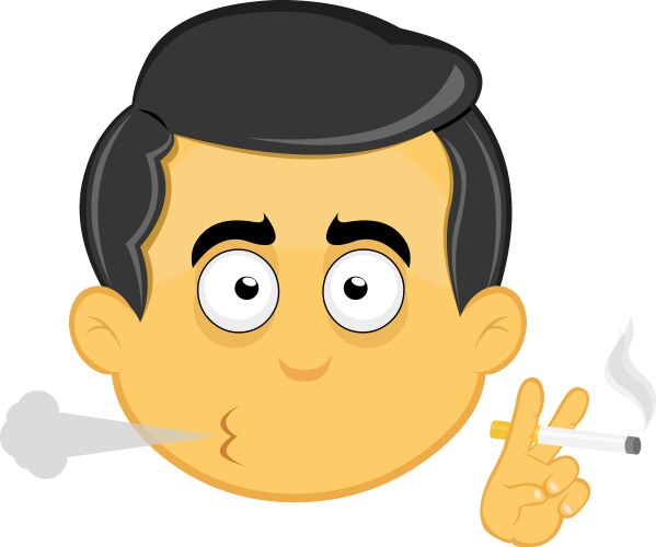 Emoji Cigarette Smoking Vector Images (over 150)