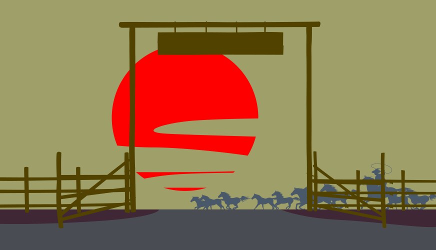 Farm gate Vector Images & Graphics for Commercial Use | VectorStock