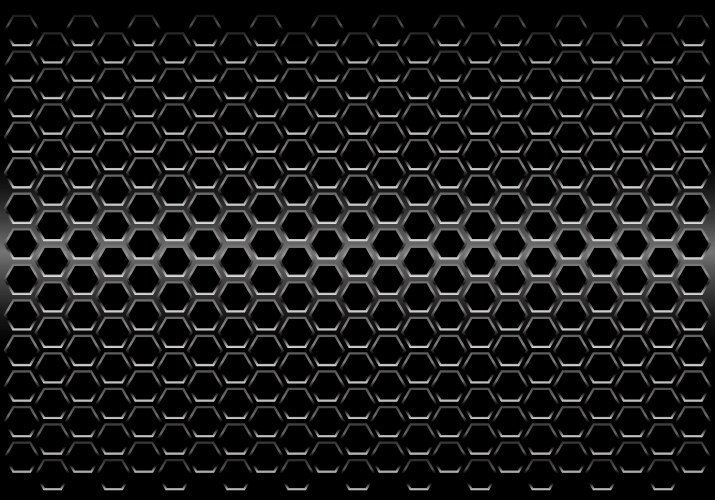 Mesh honeycomb lace pattern Royalty Free Vector Image