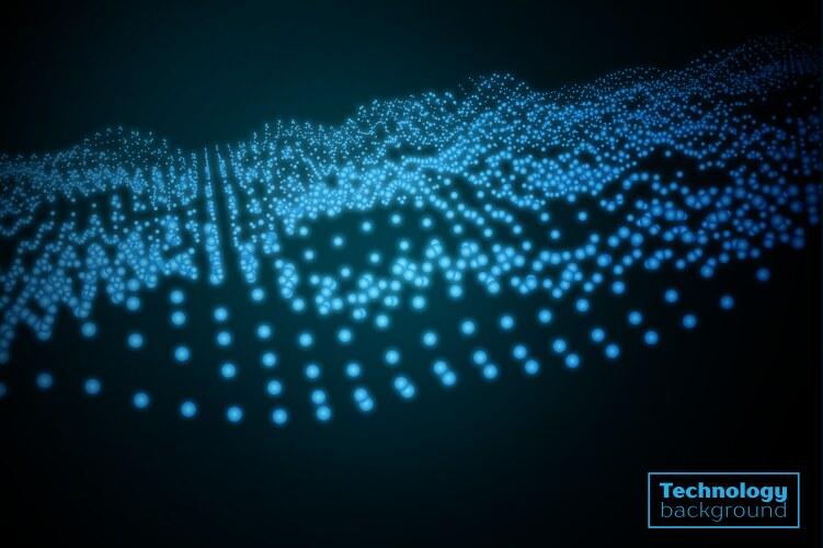 Science and mathematics abstract background Vector Image