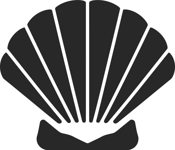 Shell icon Royalty Free Vector Image - VectorStock