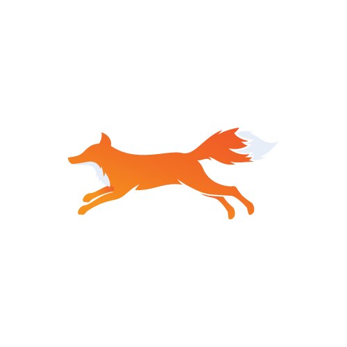 Fox icon Royalty Free Vector Image - VectorStock
