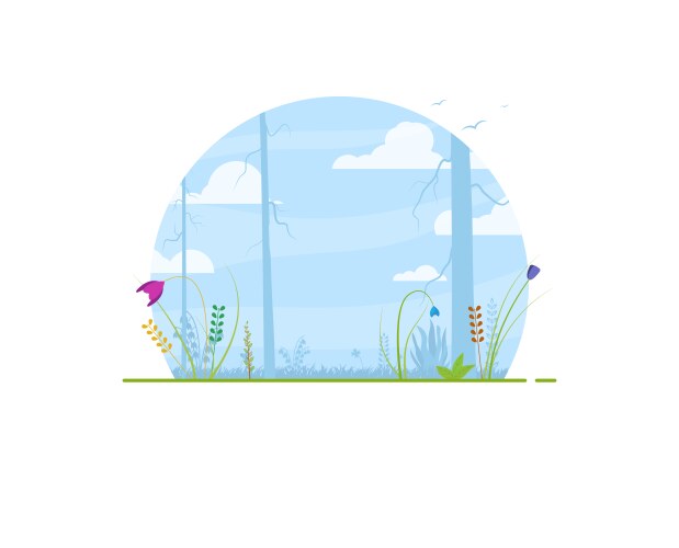 City park seamless background Royalty Free Vector Image