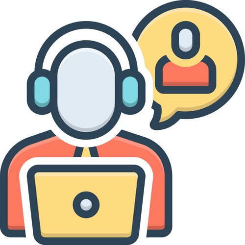 Client Communication Icon – Royalty-Free Vector | VectorStock