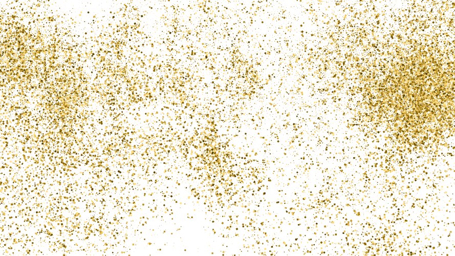 Gold glitter texture vector image