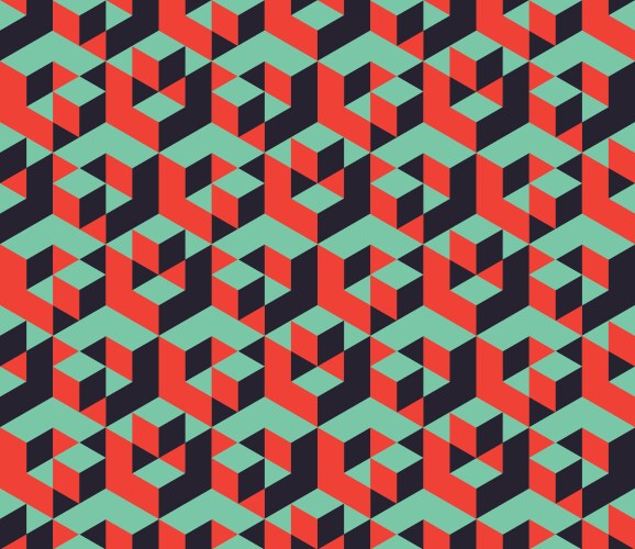 Seamless geometric pattern Royalty Free Vector Image
