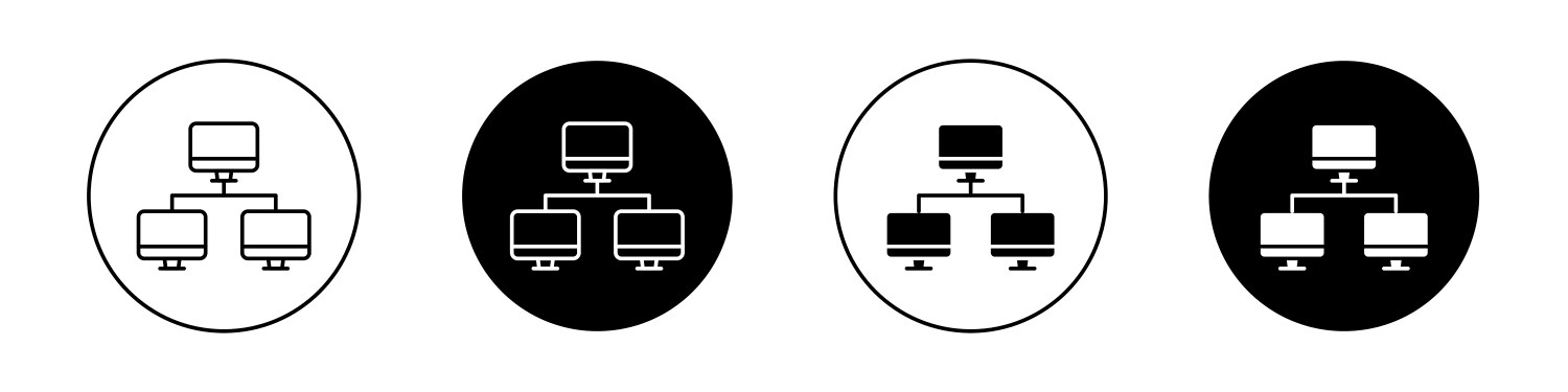 Lan Network Diagram Vector Images (over 410)