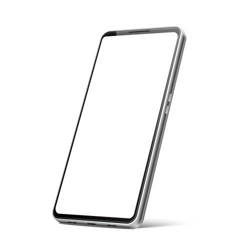 Realistic smartphone mockup cellphone frame Vector Image